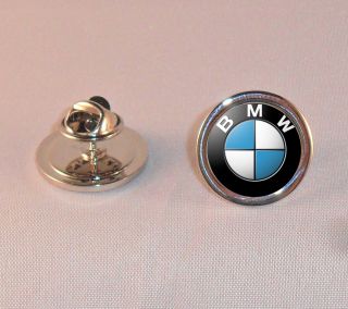 BMW Logo Lapel Pin Tie Tac Badge Keyring Cufflinks