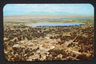 1950s Birdseye View Loveland Co Larimer Co Postcard Colorado