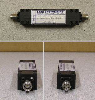 Lark Engineering 3B Series 3B6170 750 6BB 6170MZ RF Bandpass Filter