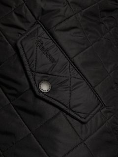 Barbour Powell polar quilt chelsea jacket Black   