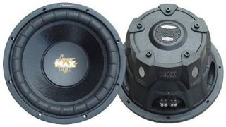 Lanzar Max Series MAXP154D Car Audio 15 inch 2000 watt Dual Voice Coil