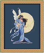 Passione Ricamo Moon Fairy Spirit Cross Stitch Chart