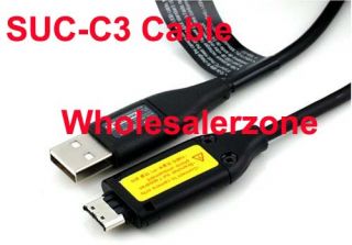 USB Cable for Samsung SUC C3 SUC C5 SUC C7 ST10 ST30 ST45 STO50 ST60