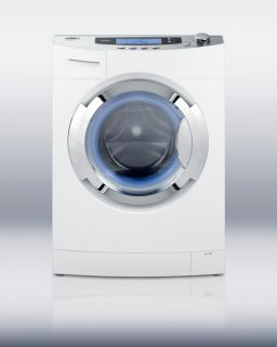 Summit 110V 24 Wide Washer Dryer Combo 13lb Cap. No Vent Required