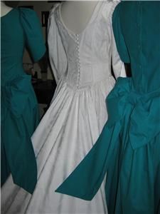Laura Ashley Vintage Victorian Style Wedding Dress 10