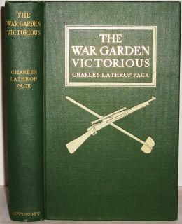 WWII War Garden Victorious Charles Lathrop Pack w Signed Letter RARE
