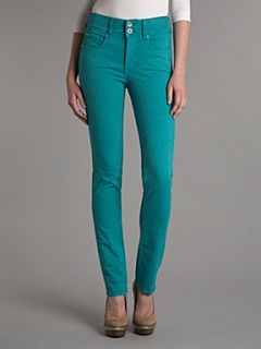 Salsa Slim coloured jeans Green   