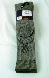 Imperfect Merino Wool Blend Hunting Boot Socks Size Large 10 13