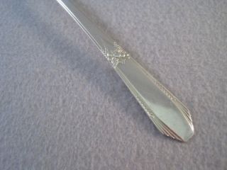 Pierced Serving Spoon Northumbria Sterling Silver Laurier
