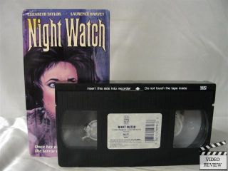 Night Watch VHS Elizabeth Taylor Laurence Harvey 086112107936