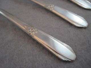 Demitasse Spoons Northumbria Sterling Silver Laurier