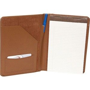 Royce Leather Jr Nappa Leather Writing Padfolio Key Lime Green