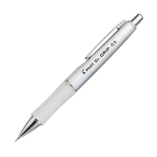 Grip Ltd Mechanical Pencil 0 5mm Lead Metallic Platinum Silver Barrel