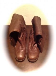 MIU MIU Size 36 5 Brown Vero Cuoio Leather Boots MIU MIU Size 36 5