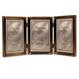 Lawrence Frames Traditional Hinged Triple Picture Frame