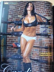 Muscle Magazine WWE Divas Candice Michelle Layla El 2 09