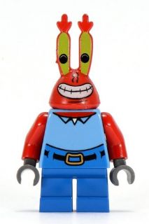 Features of Mr. Krabs   Lego SpongeBob Squarepants Minifigure