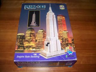Puzz 3D Empire State Building Wrebbit 902 Pieces