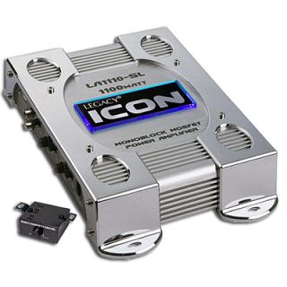 Legacy LA1110 1100 Watt Mono Block Class D Amplifier (Silver)   Brand