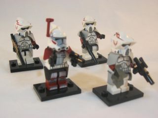 Clone Wars Lego ARF Trooper Custom 9488 Battle Pack Army Star Elite