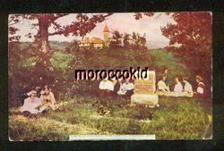 Frontenac MN 1911 View of Villa Maria from Cemetery