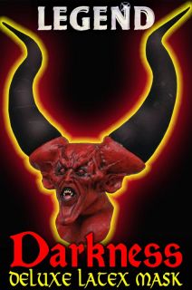 Legend Darkness Deluxe Latex Devil Mask Awesome