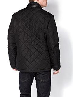 Barbour Powell polar quilt chelsea jacket Black   
