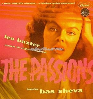 Les Baxter The Passions Featuring Bas Sheva 10 Box