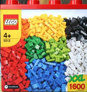 Lego 5512 XXL Box 1600 Pieces Storage Box SEALED New Minb Legos