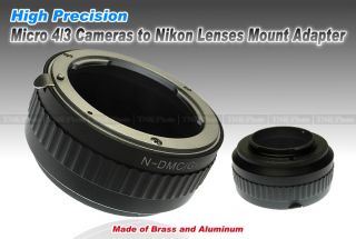 Micro 4/3 Cameras to Nikon Lenses Mount Adapter