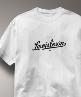 Lewistown Pennsylvania PA Metro Souvenir T Shirt XL