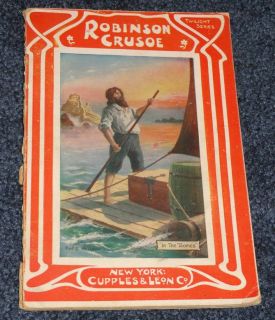Twilight Series Robinson Crusoe by Daniel Defoe Cupples Leon