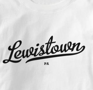 Lewistown Pennsylvania PA Metro Souvenir T Shirt XL