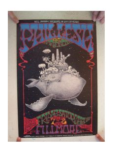 Phil Lesh And Friends Poster The Fillmore August 7 & 8, 1998 Grateful