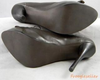 Levity Womens Nina Pumps Platform High Heels Shoes 11 M Taupe Leather