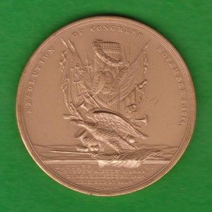 US Mint Medal War of 1812 Major General Jacob Brown B0507