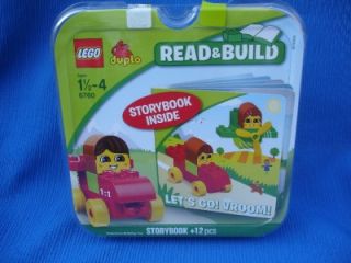 Toddler Duplo 6760 Read Build Lets Go Vroom Storybook Playset