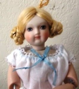Marie Terese is a 10 doll by Alice Leverett. The doll was given at