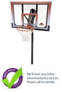 Lifetime Basketball Hoop   71799 50 inch Polycarbonate Backboard
