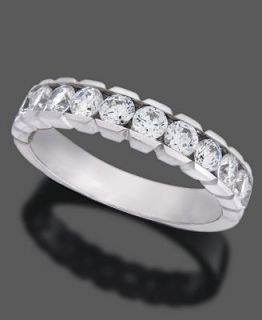Diamond Ring, 14k White Gold Diamond Wedding Band (3/4 ct. t.w.)