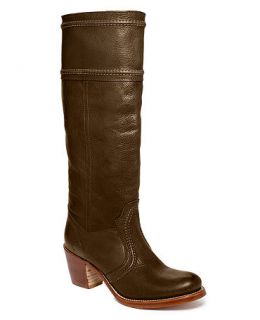 Frye Womens Shoes, Jane 14 Stitch Extended Calf Boots   Shoes   