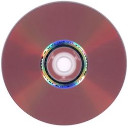 100 Pak Red Color Lightscribe MBI 16x DVD RS