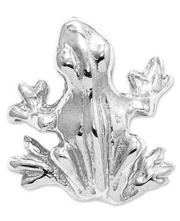 14k White Gold Charm, 3D Frog Charm   Bracelets   Jewelry & Watches