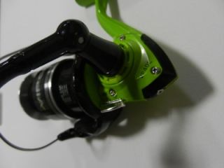 Prototype Bass Pro Shops VIPER Spinning Fishing reel 10BB VP40C Lime
