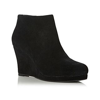 Papworth Suede Wedge Ankle Boots
