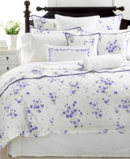 Martha Stewart Collection Bedding, Trousseau Violets 7 x 18 Neckroll