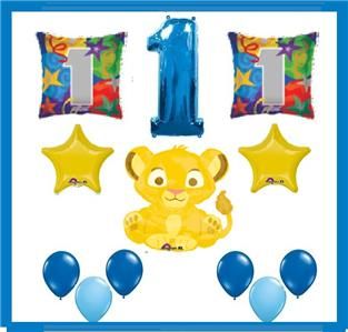 Disney Lion King First Birthday 1st Simba Party Supplies Balloons