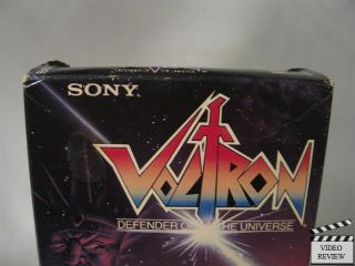 Voltron Defender of The Universe Planet Arus VHS