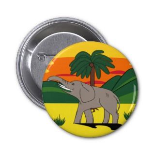 Elephant & Palm Tree Gift Tag Bookmark Business Cards