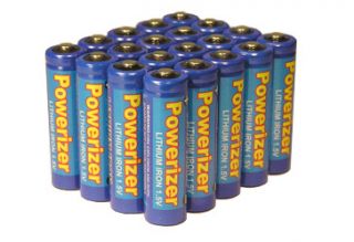 Lithium and Alkaline AA Battery     Lithium battery is much cheaper